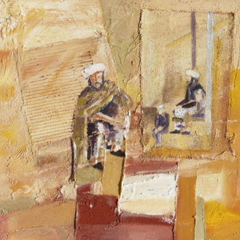 Peinture intitulée "Afga 3" par Daniel Lanoux, Œuvre d'art originale, Acrylique