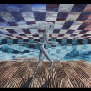 Pintura titulada "Unsettling Journey" por Daniel Myers, Obra de arte original, Oleo