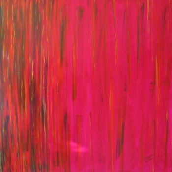 Painting titled "Crimson Tide" by Danni, Original Artwork