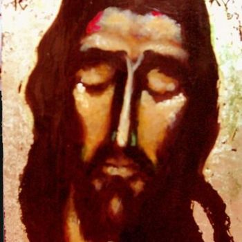 Ζωγραφική με τίτλο "Iisus Hristos" από Dan Pura, Αυθεντικά έργα τέχνης