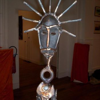 Skulptur mit dem Titel "totem" von Didier Dantras, Original-Kunstwerk