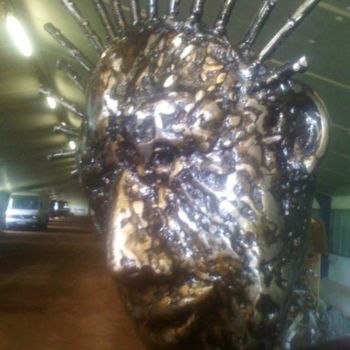 Sculpture intitulée "Le petit roi" par Didier Dantras, Œuvre d'art originale