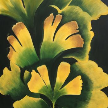 Painting titled "GINKO" by Danvec, Original Artwork, Acrylic