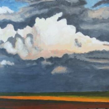 Peinture intitulée "Morne plaine" par Daniel Voyé, Œuvre d'art originale