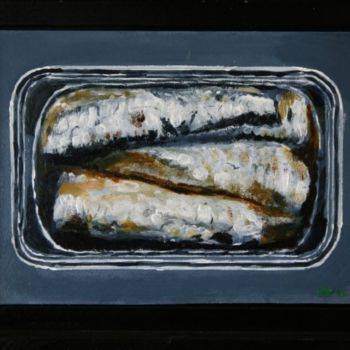 제목이 "Sardines à l'acryli…"인 미술작품 Daniel Voyé로, 원작