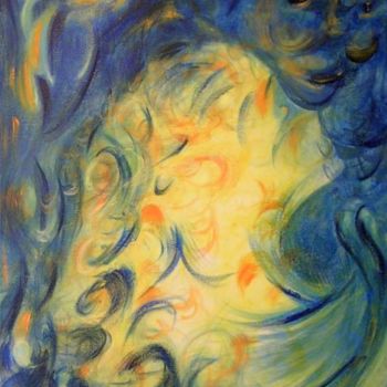 Peinture intitulée "Réconfort" par Dany, Œuvre d'art originale, Acrylique