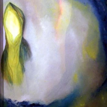 Painting titled "apparition" by Dany Bouts, Original Artwork