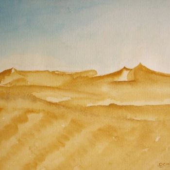 Painting titled "PLENITUDE" by Dany Champeme, Original Artwork, Watercolor