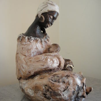 Sculpture intitulée "Myriam" par Danielle Benotto, Œuvre d'art originale