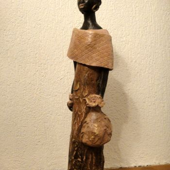 Escultura titulada "Anouck" por Danielle Benotto, Obra de arte original, Terracota