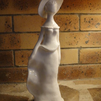 Sculpture intitulée "Mignonne 3" par Danielle Benotto, Œuvre d'art originale, Céramique