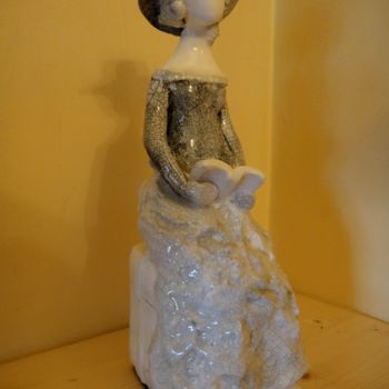 雕塑 标题为“Mignonne 6” 由Danielle Benotto, 原创艺术品, 陶瓷
