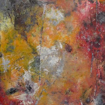 Painting titled "#117 - Abstrait 7.j…" by Dany Mangion, Original Artwork, Acrylic