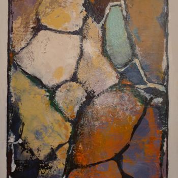 Painting titled "#148 - Abstrait 148" by Dany Mangion, Original Artwork, Acrylic