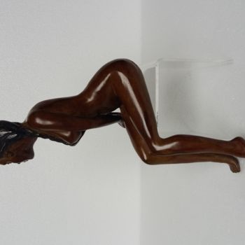 Sculpture titled ""LA RÊVEUSE" - Bron…" by Danielle Servey, Original Artwork, Bronze