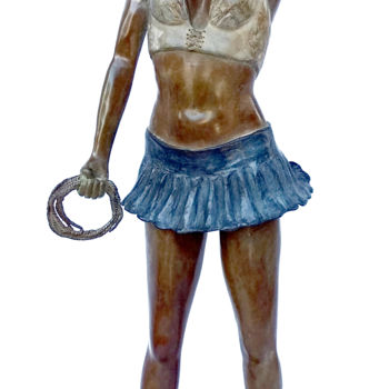Sculpture titled ""WENDY"" by Danielle Servey, Original Artwork, Bronze