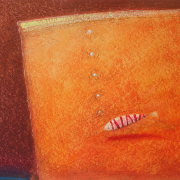 Картина под названием "aquarium-3" - George Darash, Подлинное произведение искусства, Акрил
