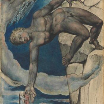 Malarstwo zatytułowany „William Blake - Ant…” autorstwa Benoît Dardier, Oryginalna praca, Atrament
