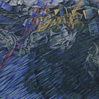 Pintura titulada "Boccioni Umberto -…" por Benoît Dardier, Obra de arte original, Acrílico