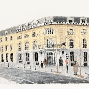 "La Tour-Maubourg" başlıklı Tablo Daria Klimenko tarafından, Orijinal sanat, Pastel