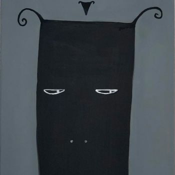 Malerei mit dem Titel "Mindfulness" von Daria Ozhereleva, Original-Kunstwerk, Acryl