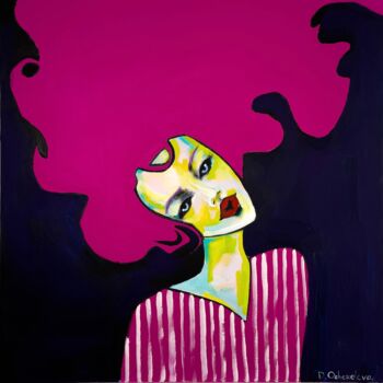 Painting titled "Anetta" by Daria Ozhereleva, Original Artwork, Acrylic