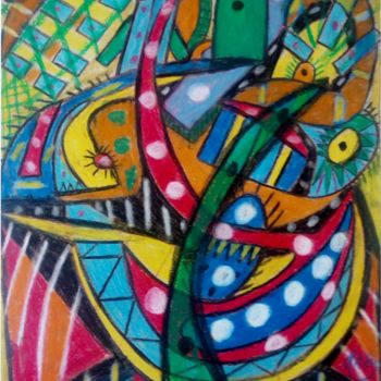 "img-20180422-122615…" başlıklı Tablo Yassine Aslouj tarafından, Orijinal sanat, Pastel