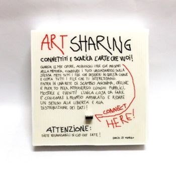 Escultura titulada "ART SHARING.jpg" por Dario Di Franco, Obra de arte original