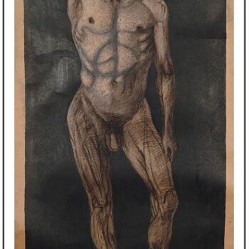 Pittura intitolato "Nude from the Acade…" da Dario Raffaele Orioli, Opera d'arte originale, Acrilico
