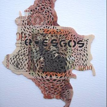Arte digital titulada "de la serie: sellos…" por Dario Fernando Ramirez Segura, Obra de arte original