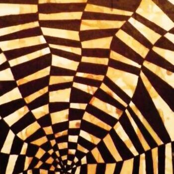Painting titled "zebra cobweb" by Darko Kotevski, Original Artwork, Oil