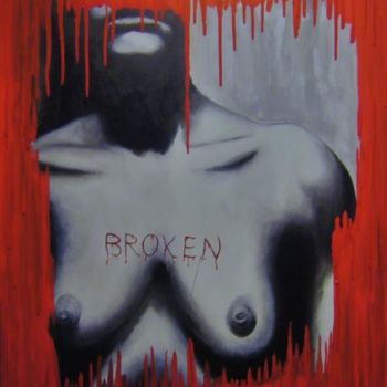 绘画 标题为“BROKEN” 由Darkpumart, 原创艺术品, 油