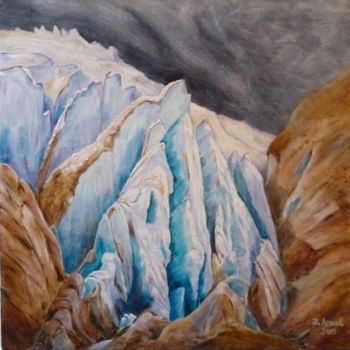 Painting titled "Cristal" by Darnal, Original Artwork, Oil