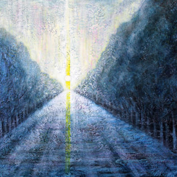 Peinture intitulée "Путь к Свету" par Irina Daronina, Œuvre d'art originale, Acrylique Monté sur Châssis en bois