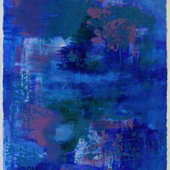 Painting titled "«I love Monet: Pond»" by Dasha Lobeeva, Original Artwork, Acrylic
