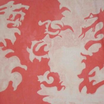 Pittura intitolato "Dragoni" da Alberto Fontanella, Opera d'arte originale
