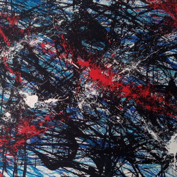 Painting titled "Avat'ART" by Mathieu Dauphinais (Dauphinais), Original Artwork, Acrylic