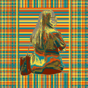 「Red Blue Yellow Gre…」というタイトルのデジタルアーツ Dave Collierによって, オリジナルのアートワーク, 2Dデジタルワーク