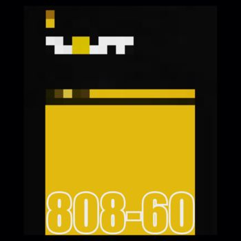 제목이 "Black / Yellow 808-…"인 디지털 아트 Dave Echo로, 원작, 2D 디지털 작업