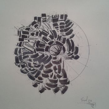 Drawing titled "Black Hole" by Dave Trinel, Original Artwork, Other