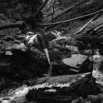 Fotografia intitolato "Lost in a Ravine" da David Aimone, Opera d'arte originale, Fotografia digitale
