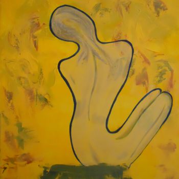 Картина под названием "taking-the-plunge-ii" - David Callahan, Подлинное произведение искусства, Акрил