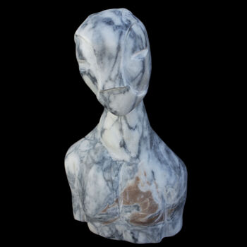 Escultura intitulada "Sin título 1" por David Go, Obras de arte originais, Pedra