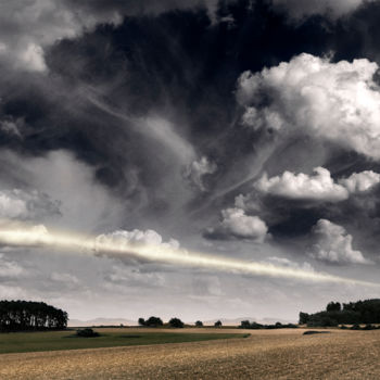 Photographie intitulée "The Path of Light 4…" par David Heger, Œuvre d'art originale, Photographie manipulée