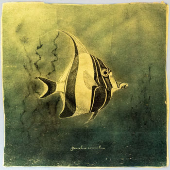 Fotografia intitulada "Goldfish III - Alte…" por David Heger, Obras de arte originais, Fotografia de filme