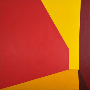 Malerei mit dem Titel "Abstract 1B" von David Larsson, Original-Kunstwerk, Acryl