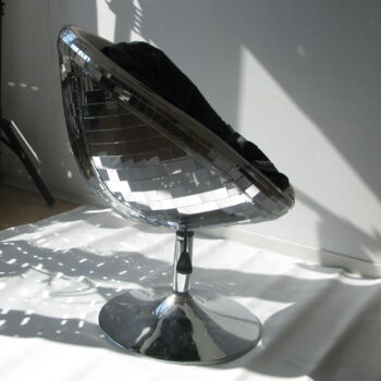 Design intitulée "Armchairmirror" par David Maars, Œuvre d'art originale, Meuble