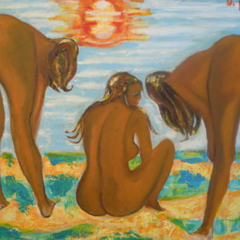 Картина под названием "tableau-angola-swee…" - David Mazza, Подлинное произведение искусства