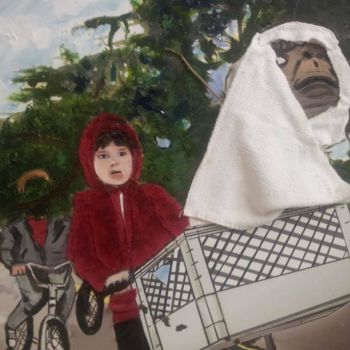 Arte digitale intitolato "E.T come home" da David Nornberg, Opera d'arte originale, Altro