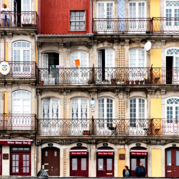Photography titled "Porto flats" by David Page, Original Artwork, Digital Photography